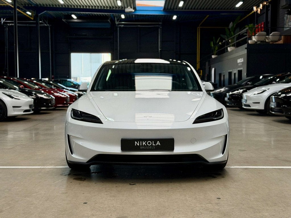 Tesla Model 3 HIGHLAND - PERFORMANCE - LOW MILEAGE - 20" WAR, Auto's, Tesla, Automaat, Zwart, 528 km, Wit
