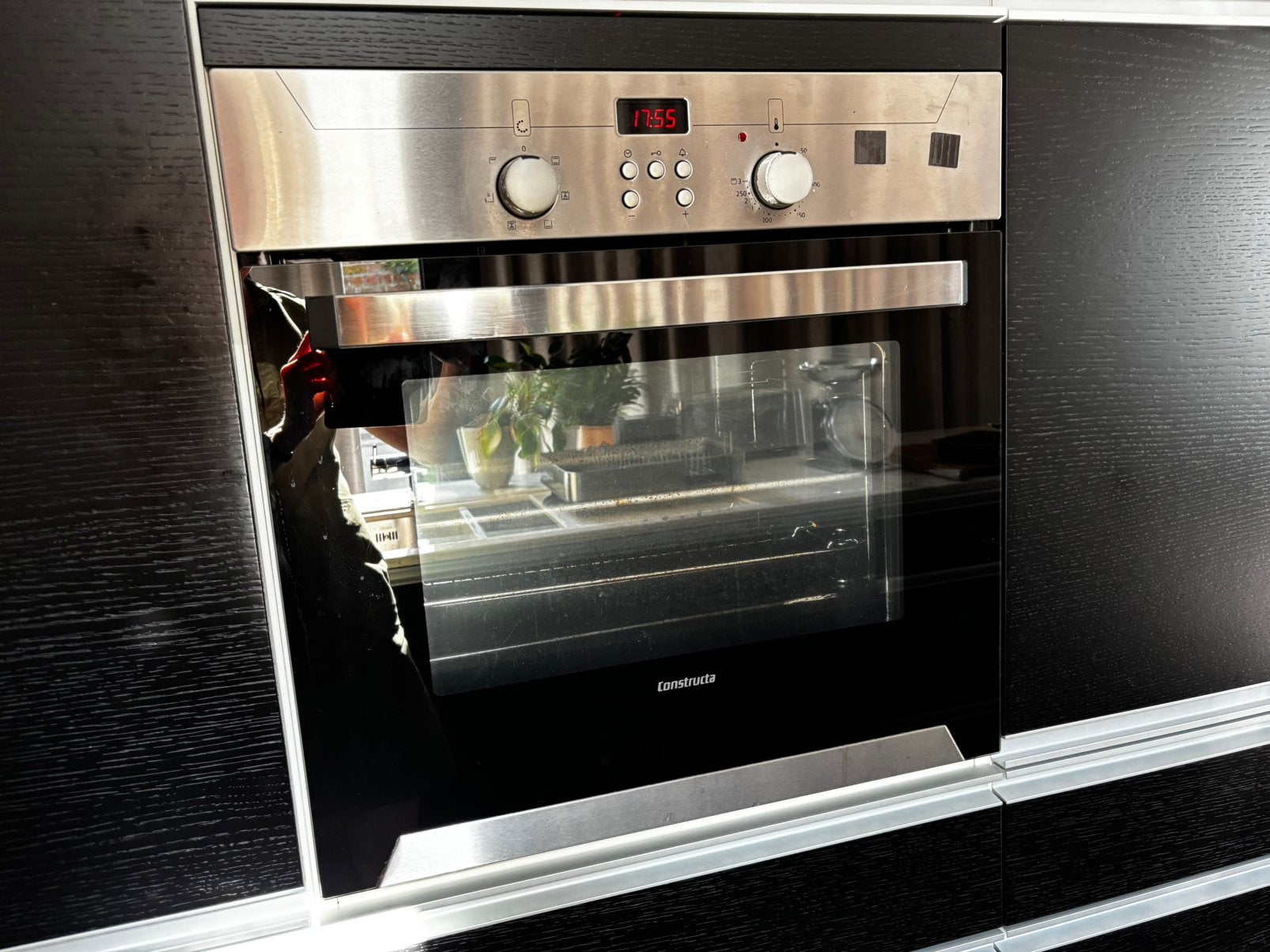 Heteluchtoven met grill, Encastré, Enlèvement, Utilisé, Air chaud