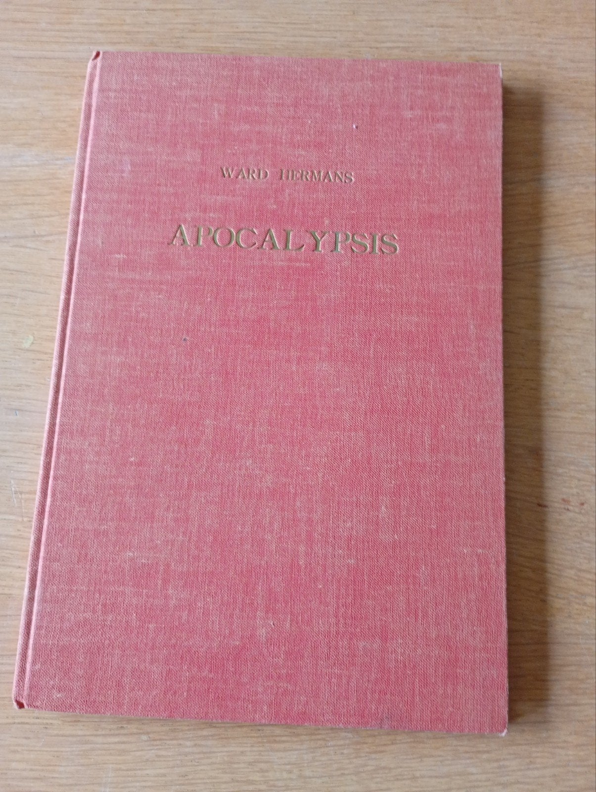 GESIGNEERD (1960) Ward Hermans - Apocalypsis, Boeken, Ophalen