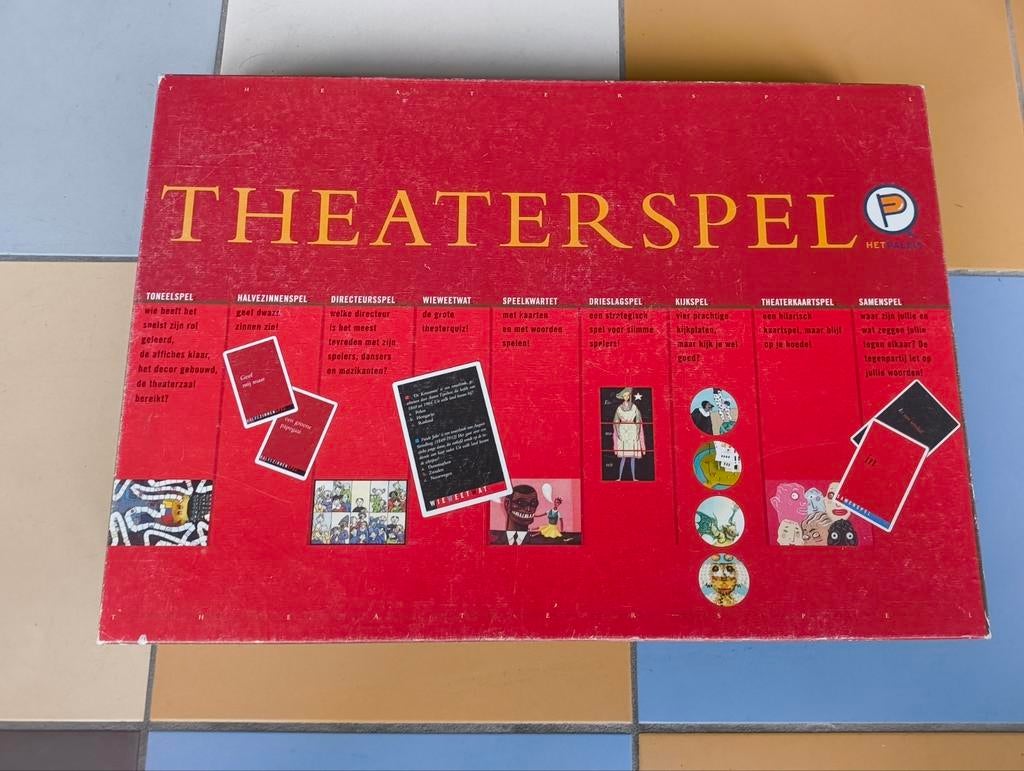 Theater gezelschapsspel Het Paleis, Hobby en Vrije tijd, Gezelschapsspellen | Bordspellen, Ophalen