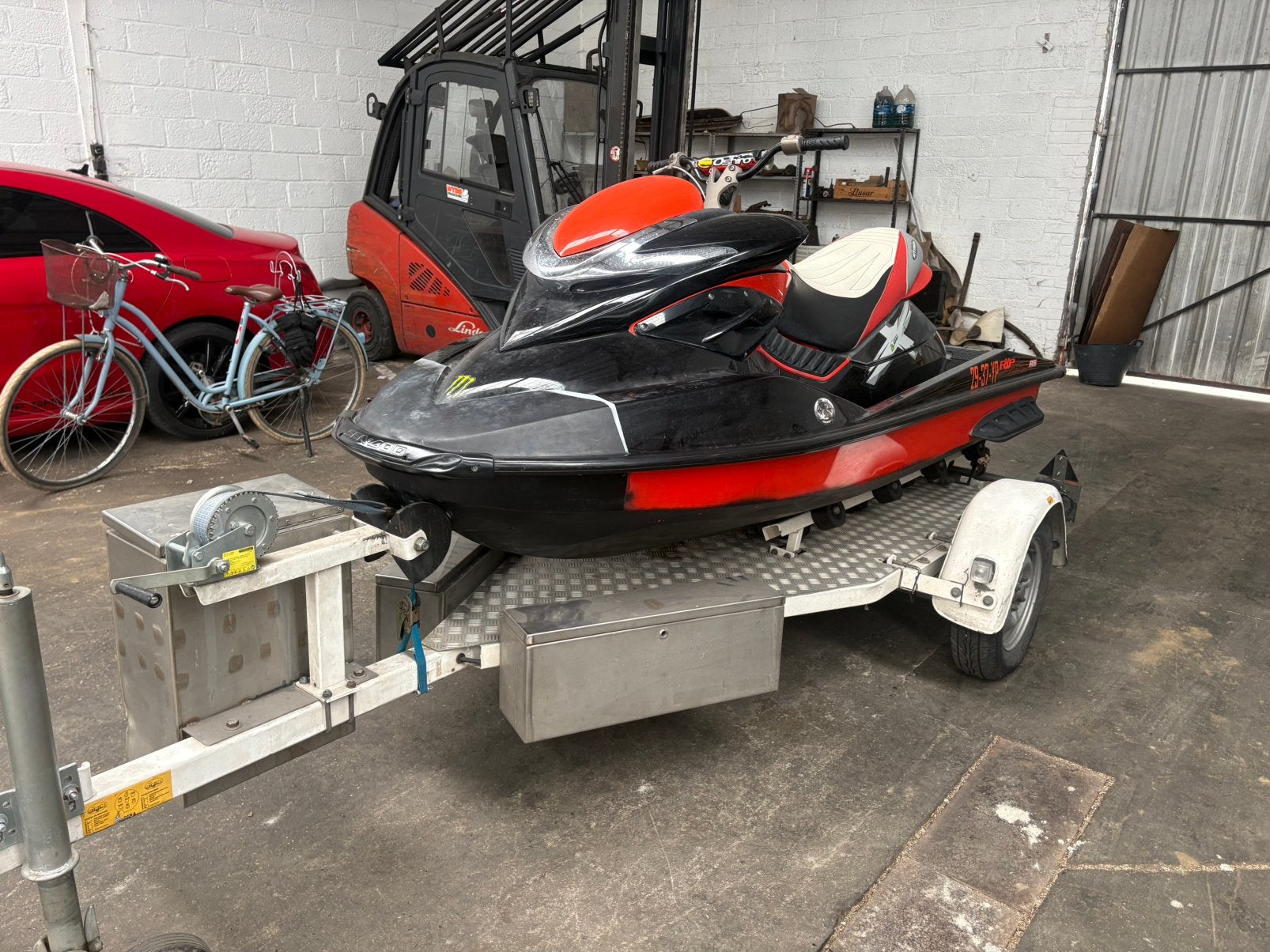 Rxp 255 rs, Watersport en Boten, Ophalen, Gebruikt, Benzine, 200 pk of meer