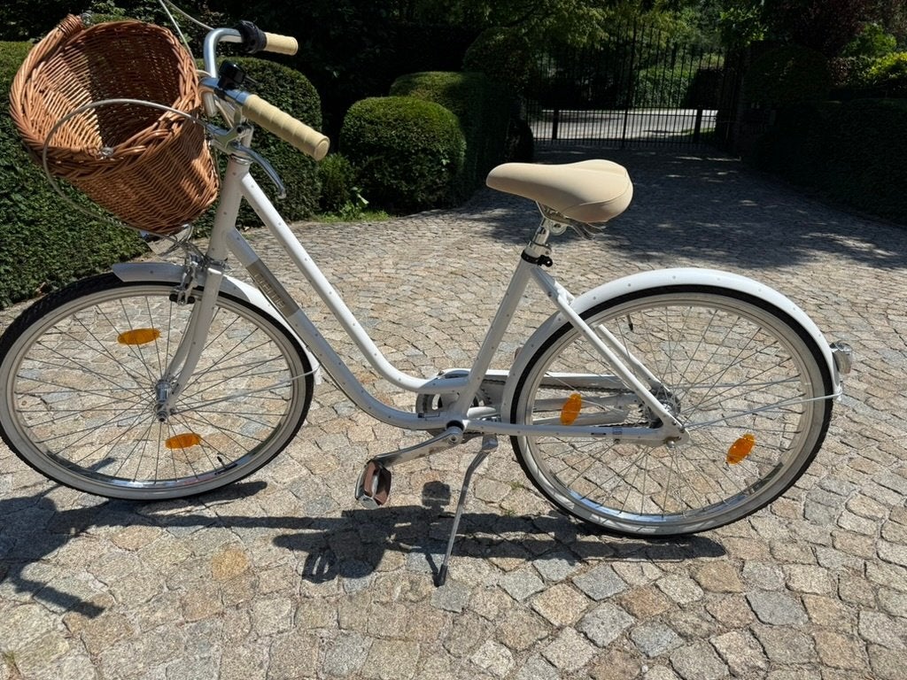 Creme Molly Gold Chic – Zo goed als nieuw, Fietsen en Brommers, Terugtraprem, Zo goed als nieuw, Ophalen, 26 inch of meer