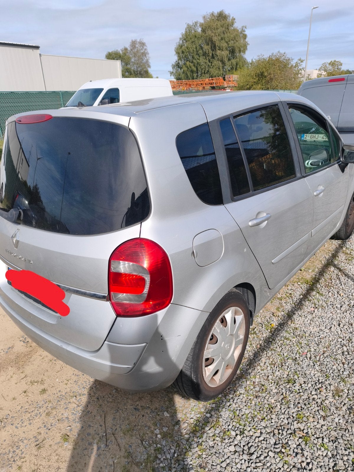 Renault modus 1.2, Argent ou Gris, Achat, Boîte manuelle, Particulier