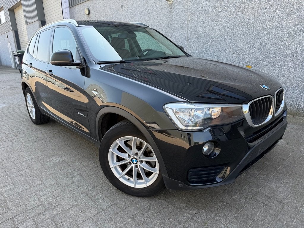 BMW X3 Sdrive 18 da diesel automaat, Auto's, BMW, Automaat, Euro 6, Zwart, Bedrijf