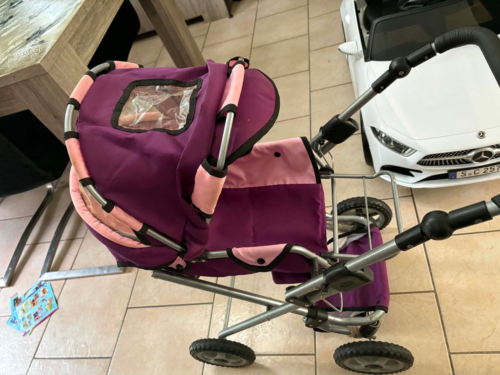 Poussette pour poupée, Enlèvement, Comme neuf, Poussette