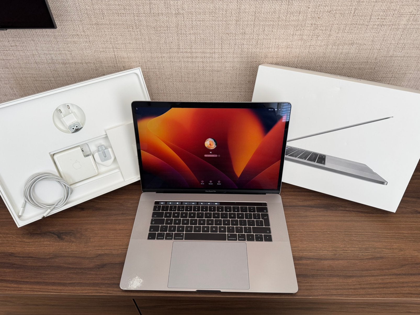 MacBook Pro 15" 2017 i7 16GB 512GB – compleet, Informatique & Logiciels, MacBook Pro, 512 GB, Utilisé, 15 pouces