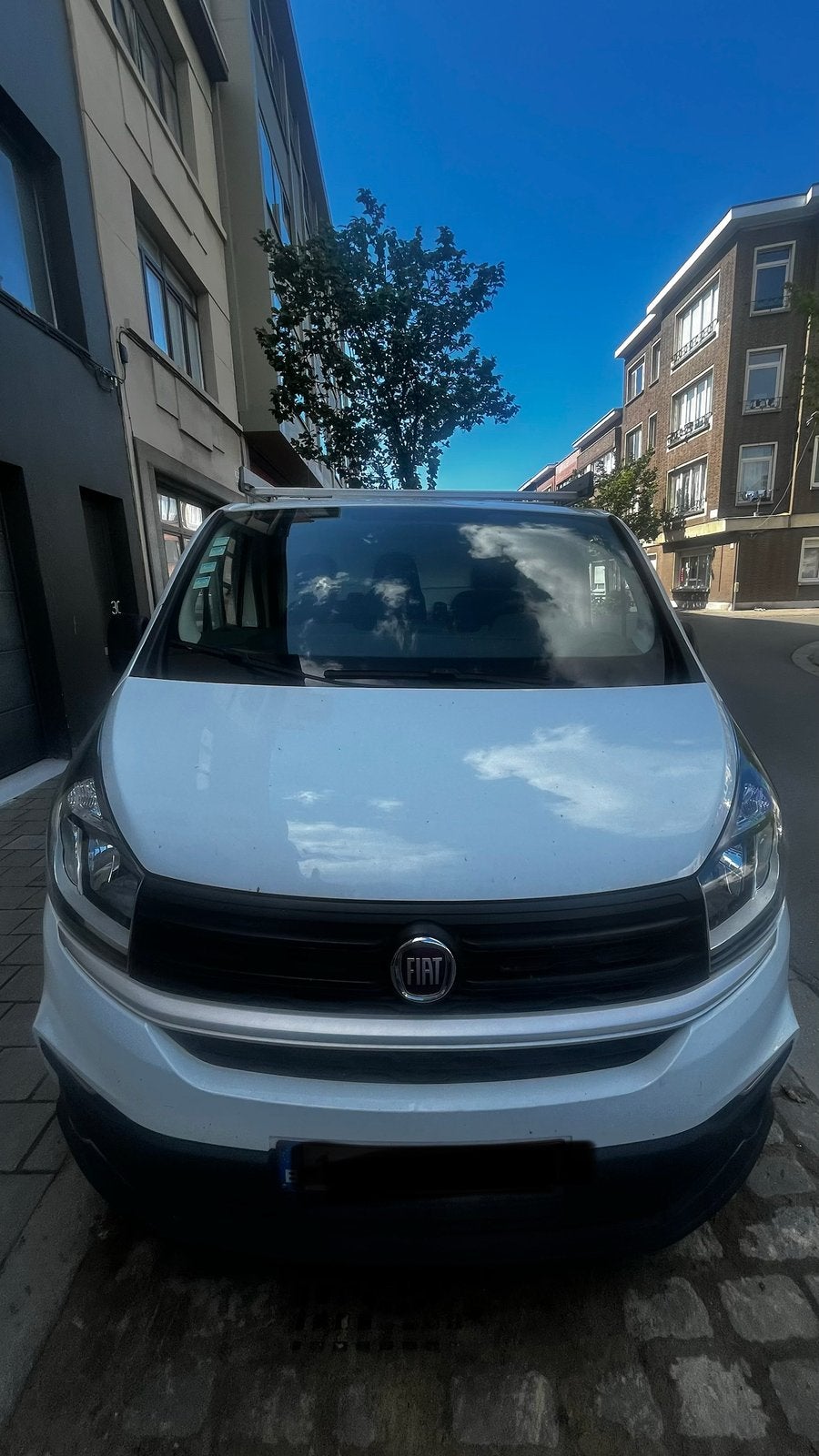 Fiat talento, Auto's, 4 deurs, Zwart, Wit, Particulier