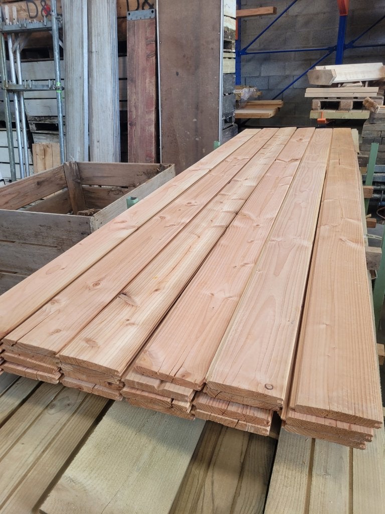 douglas tand groef plank, Neuf, Planche, 250 à 300 cm, Autres essences de bois