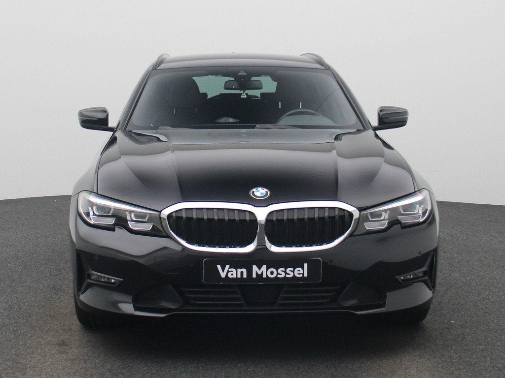 BMW 3 Serie Touring 318i (115 kW) (automatique), Autos, 1645 kg, Noir, 5 portes, Automatique