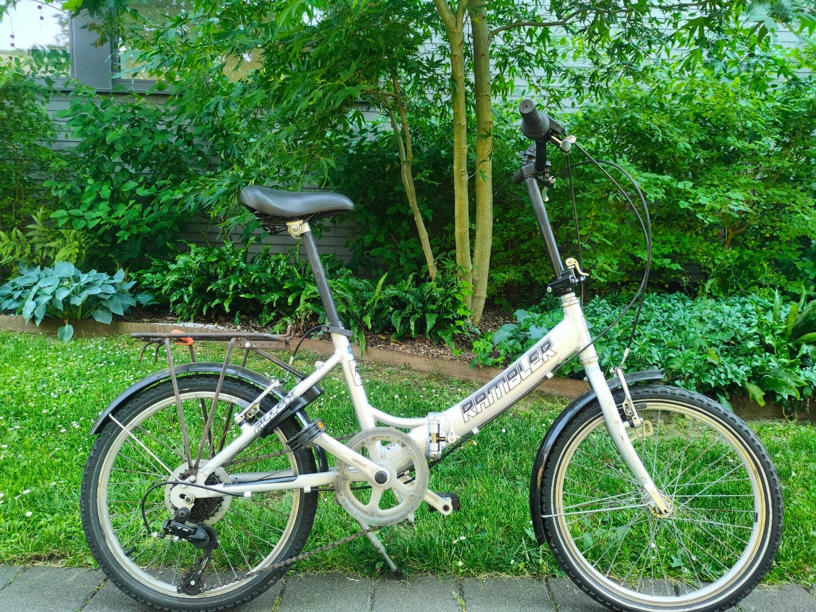 Rambler vouwfiets plooifiets Foldingbike stadsfiets city bik, Fietsen en Brommers, 20 inch of meer, Versnellingen, Zo goed als nieuw