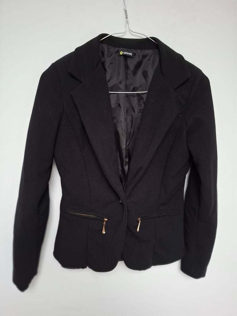 Zwarte blazer Appel's maat S, Appel's, Zwart, Ophalen of Verzenden, Jasje