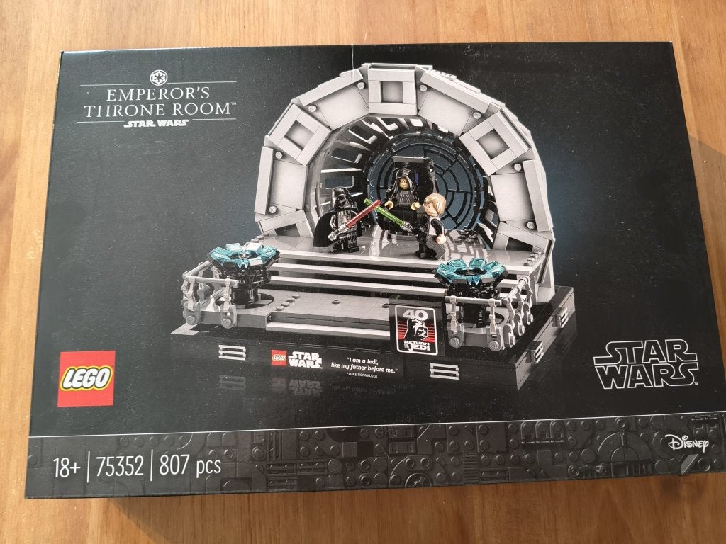 Lego Star Wars 75352 Emperor's throne room (NIEUW), Star Wars, Lego, Nieuw, Ophalen of Verzenden