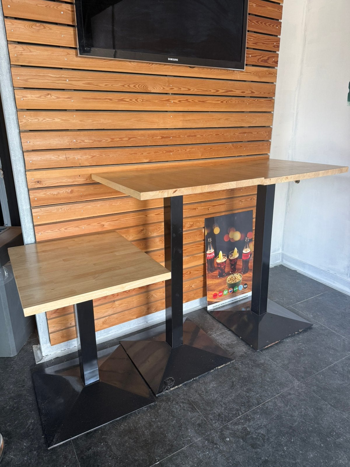 Tables restaurant, Enlèvement, Utilisé, Mobilier