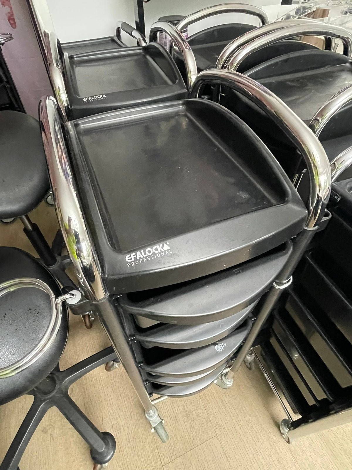 EFALOCK Professionele kappers trolleys, Ophalen of Verzenden, Zo goed als nieuw