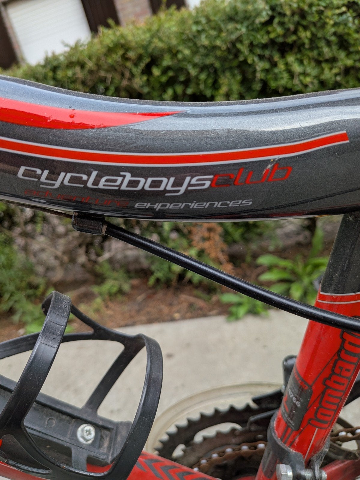 rode jongensfiets 24 inch, Fietsen en Brommers, Ophalen, Gebruikt