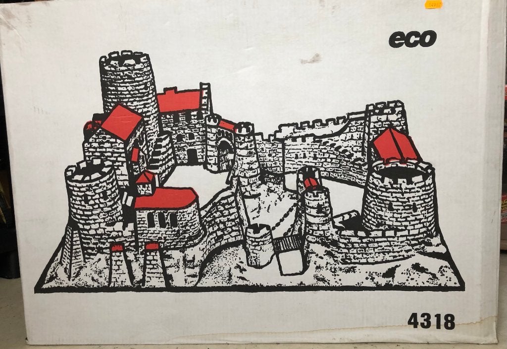 Vintage grand château-fort en plastique des années 70 ECO, Enlèvement, Neuf