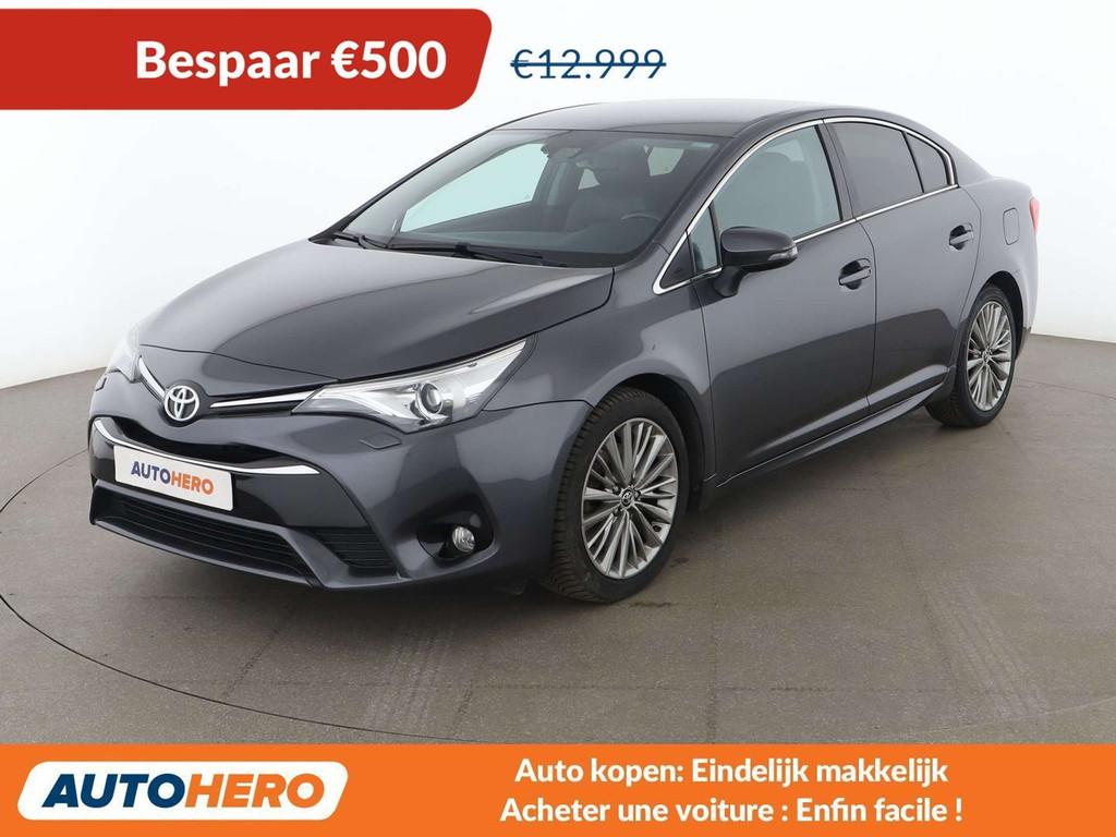 Toyota Avensis 2.0 D-4D Executive (bj 2016), Auto's, Voorwielaandrijving, Zwart, https://public.car-pass.be/vhr/a1ab1a9e-8df0-4a7c-b80e-440420a19bee