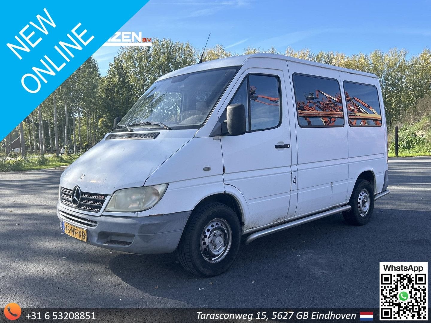 Mercedes-Benz Sprinter 208 CDI 300 | € 2.950,- NETTO! | 9 Pe, Autos, Achat, Entreprise, Boîte manuelle, Diesel