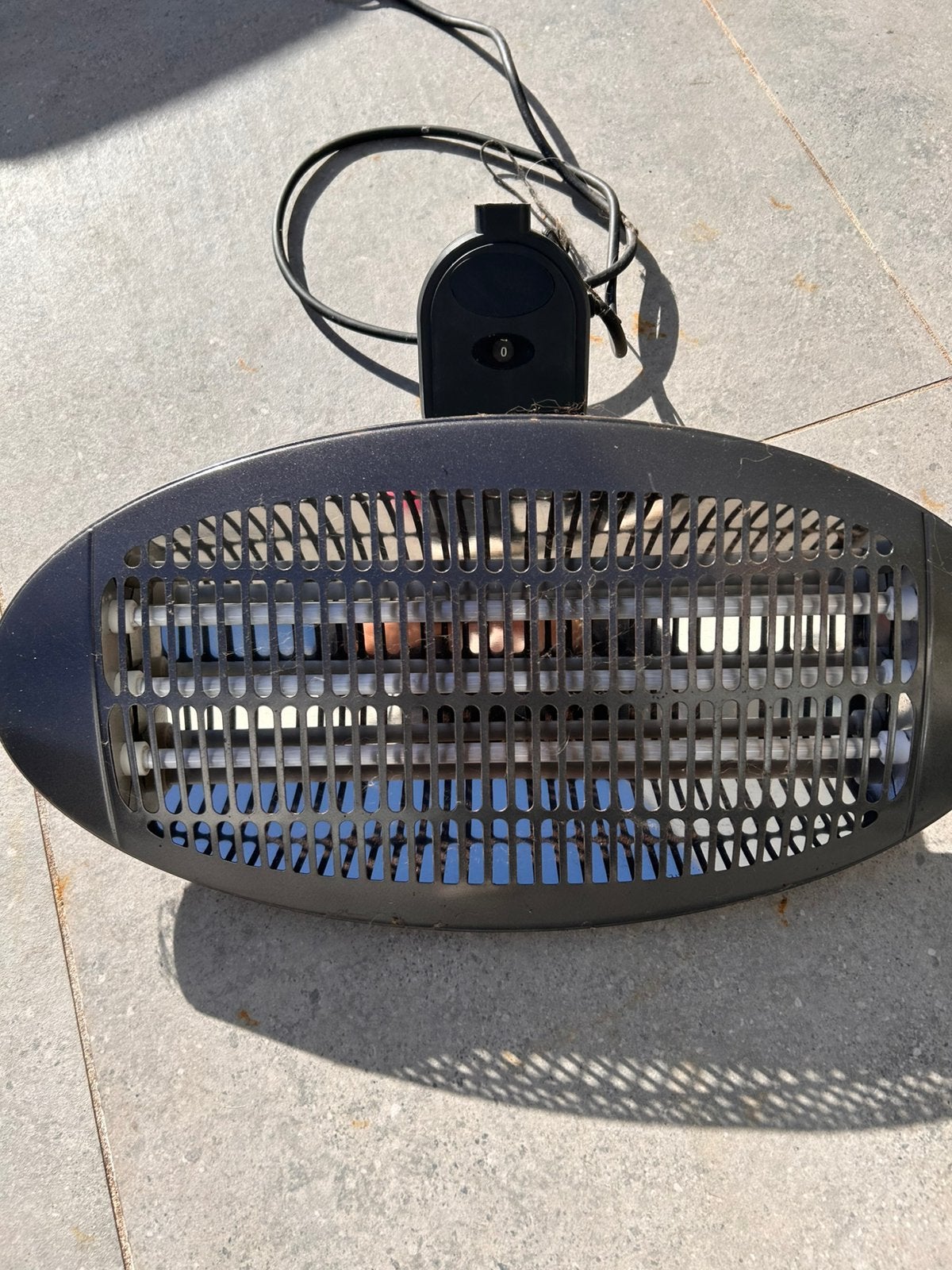 Terrasverwarmer, Jardin & Terrasse, Enlèvement, Utilisé, Électrique, Mur