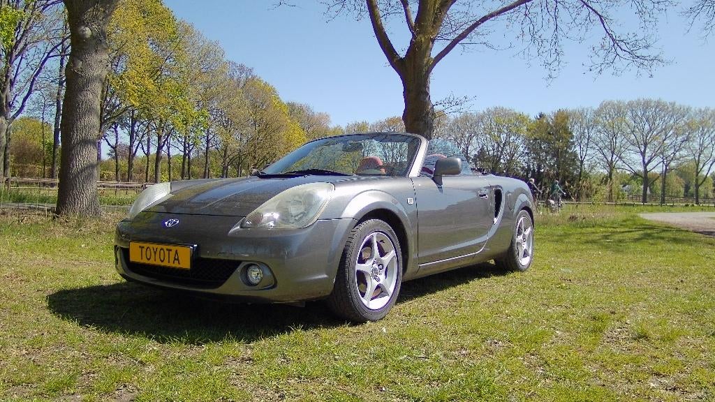 Toyota Mr2 Metall Grey Facelift model Cabriolet, Auto's, Toyota, Particulier, MR2, ABS, Airbags, Alarm, Centrale vergrendeling