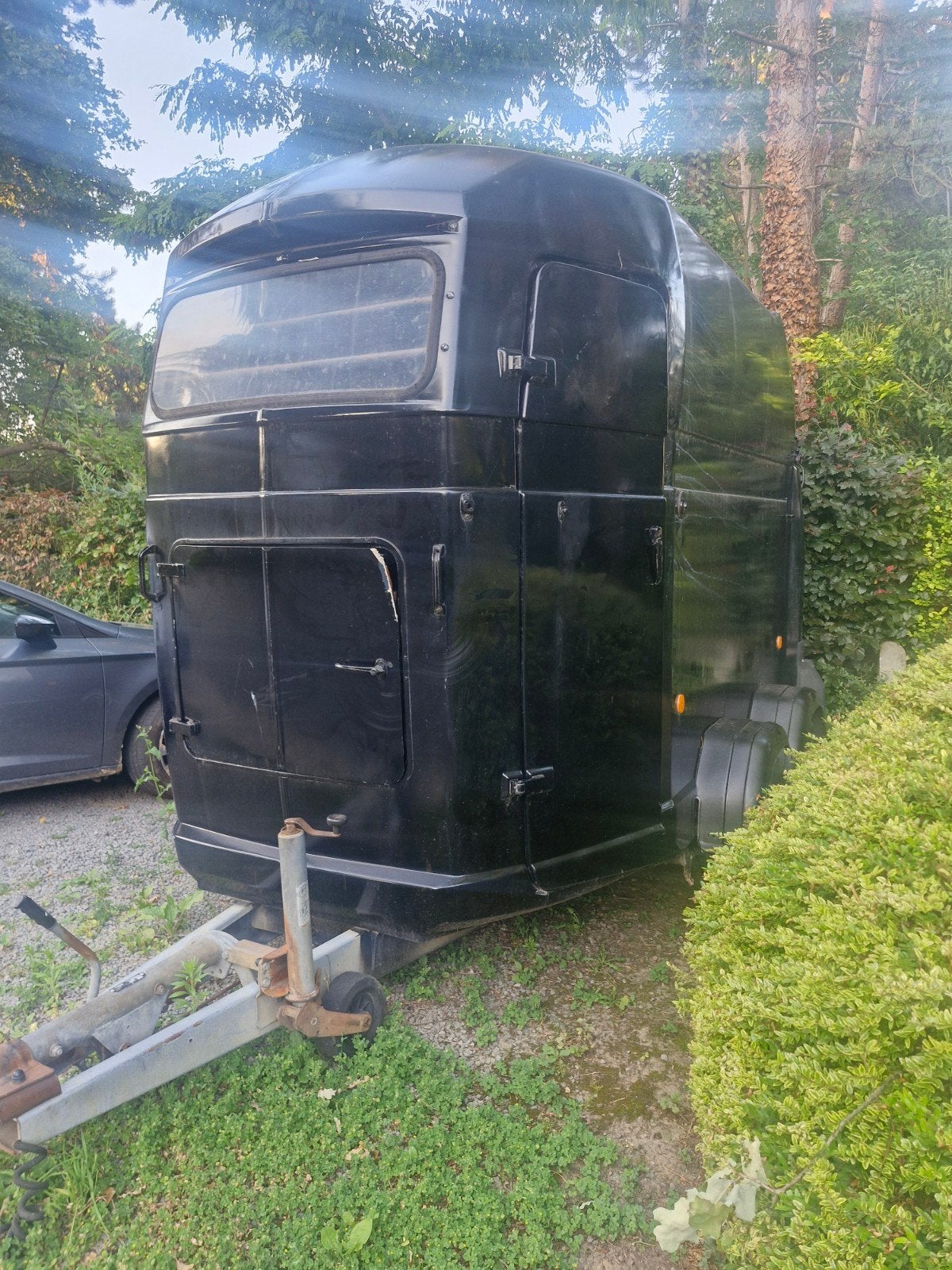 westfalia 1996, Dieren en Toebehoren, Ophalen, Gebruikt, Polyester, 2-paards trailer