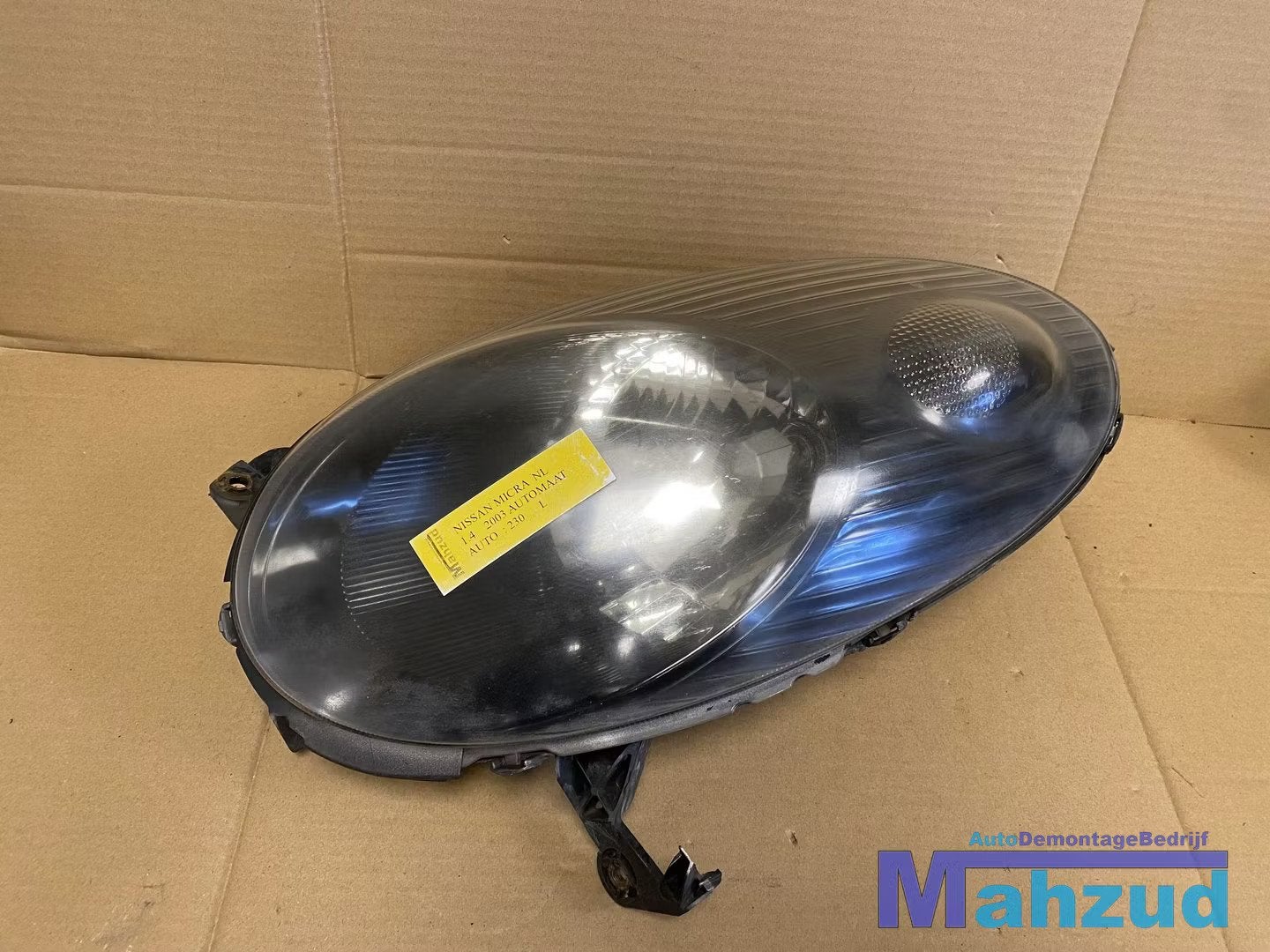 NISSAN MICRA 3 K12 rechts rechter koplamp, Auto-onderdelen, Fabrikant BV, Gebruikt, Info@fabrikant.eu, Fabrikantstraat 1
1000 AA  Amsterdam, NL