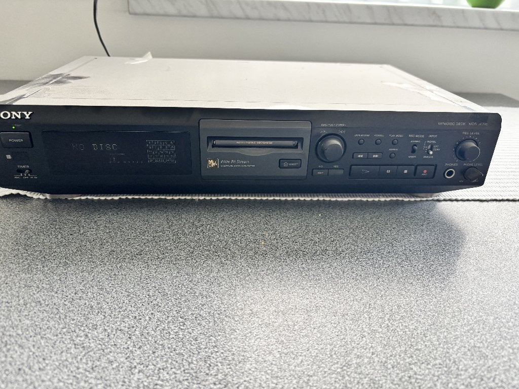 Sony MDS-JE510 MiniDisc deck / recorder., Audio, Tv en Foto, Professionele apparaten, Ophalen of Verzenden, Gebruikt, Audio