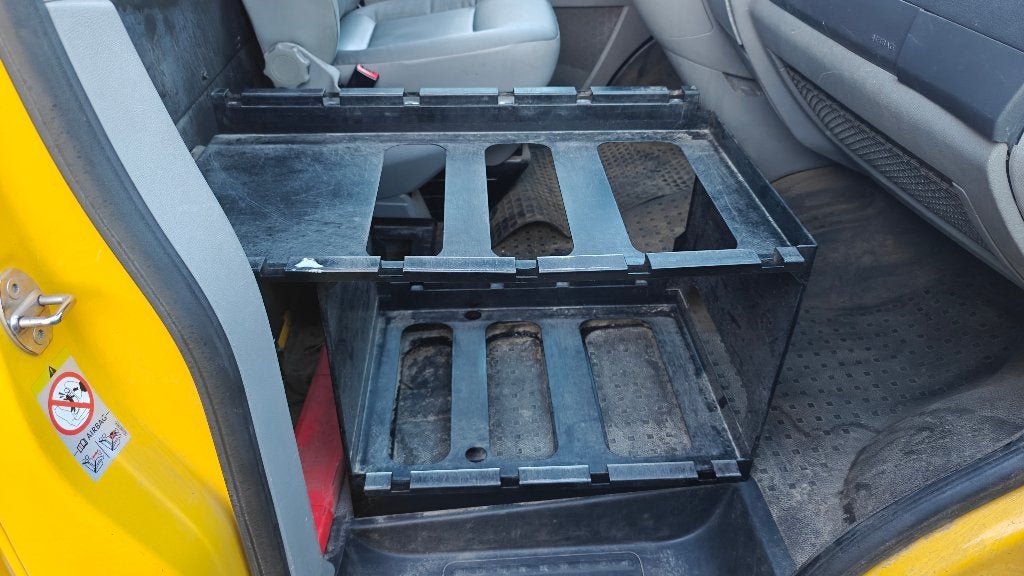VW Transporter Pakjes Rek - Deutsche Post, Ophalen, Gebruikt, Volkswagen