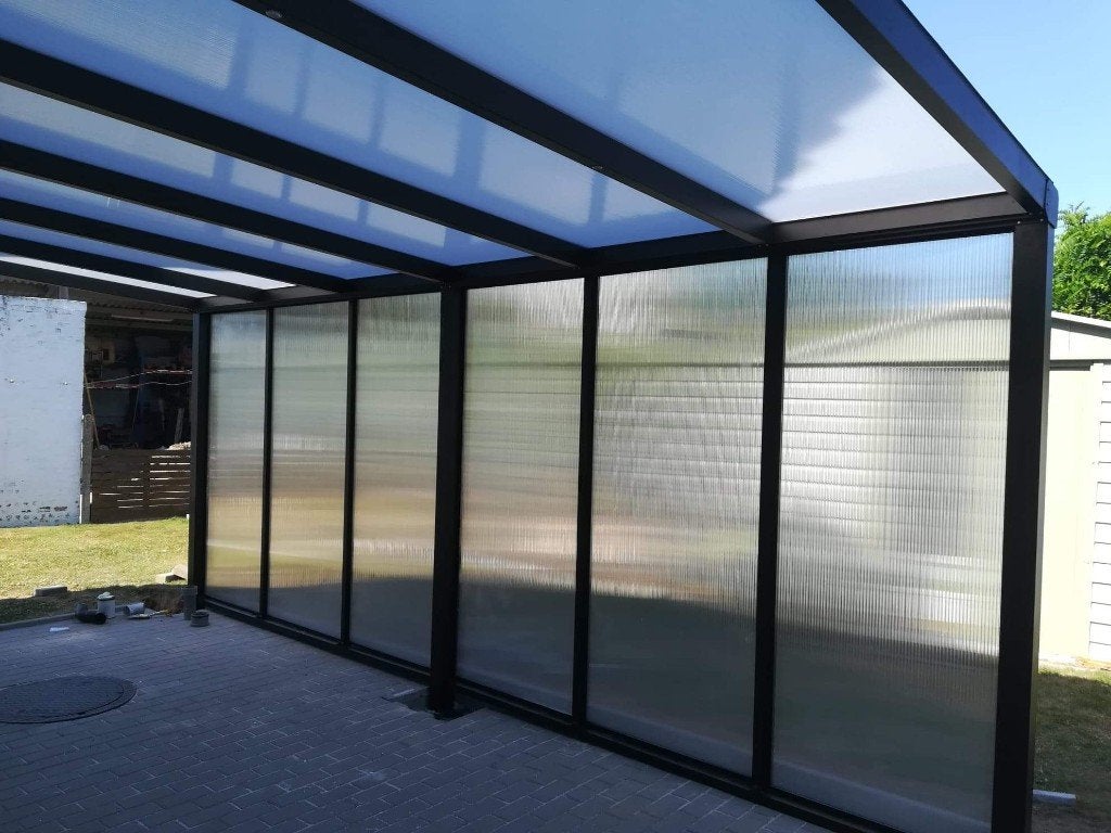 feuilles de polycarbonate, Bricolage & Construction, Enlèvement, Comme neuf, Autres matériaux, Moins de 20 mm