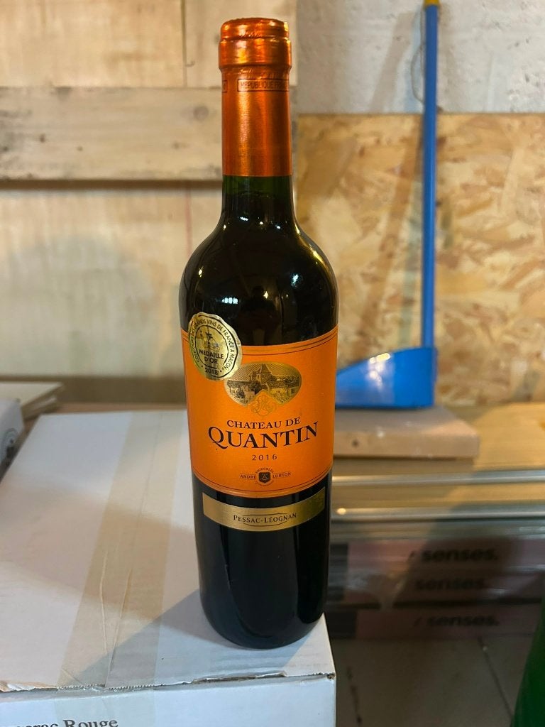 Chateau Quantin Pessac Léognan 2016, Collections, Neuf, Enlèvement, Vin rouge, France