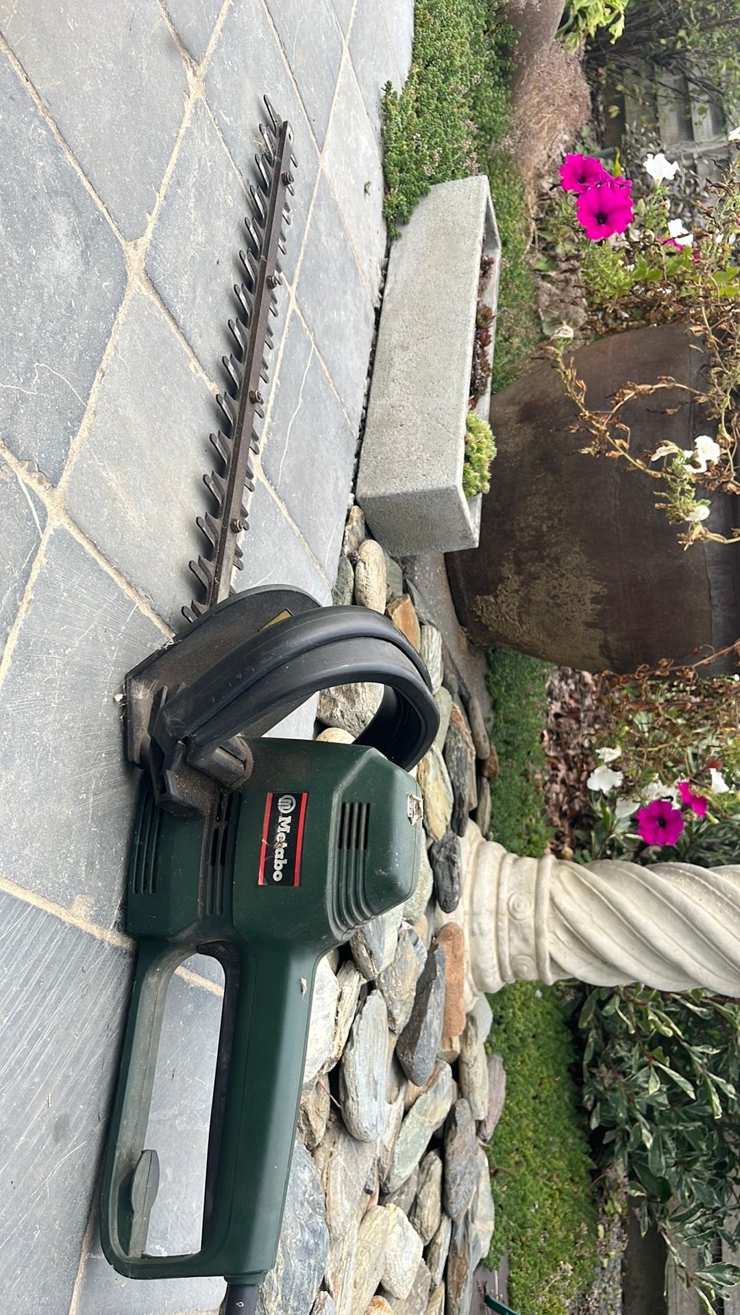 Elektrische haagschaar Metabo, Tuin en Terras, Ophalen, Gebruikt, Elektrisch