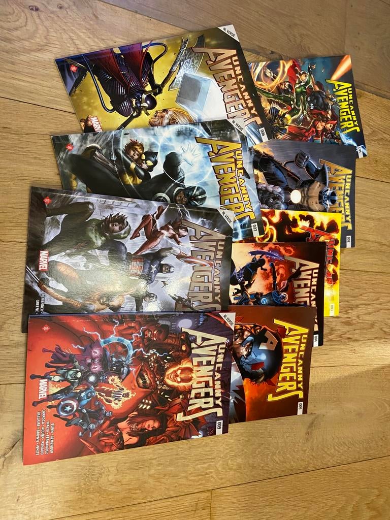 Marvel comics - Uncanny Avengers (complete set), Ophalen, Zo goed als nieuw, Marvel