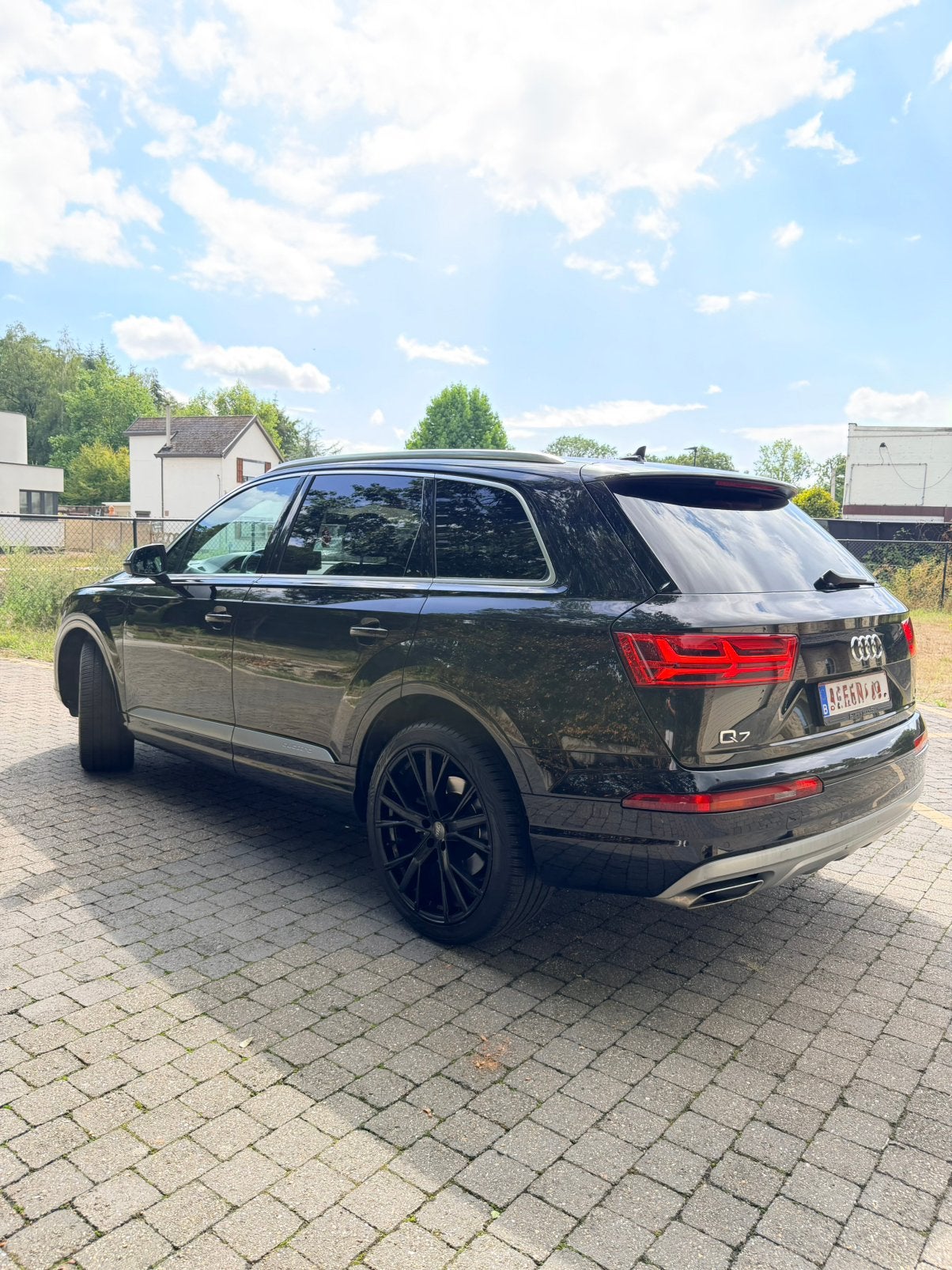 Audi q7 3.0 TDI euro6b 7 zitplaatsen, Auto's, Automaat, Euro 6, Alcantara, Zwart