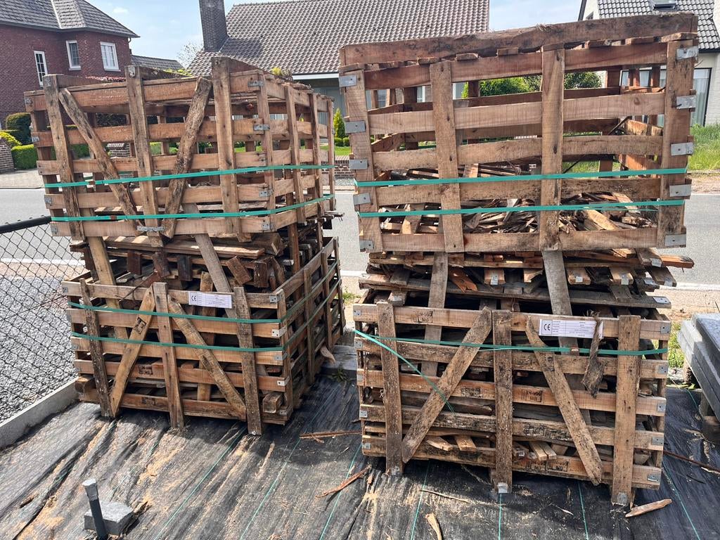 Brandhout / Houten kisten. Gratis op te halen., Tuin en Terras, Brandhout, Ophalen