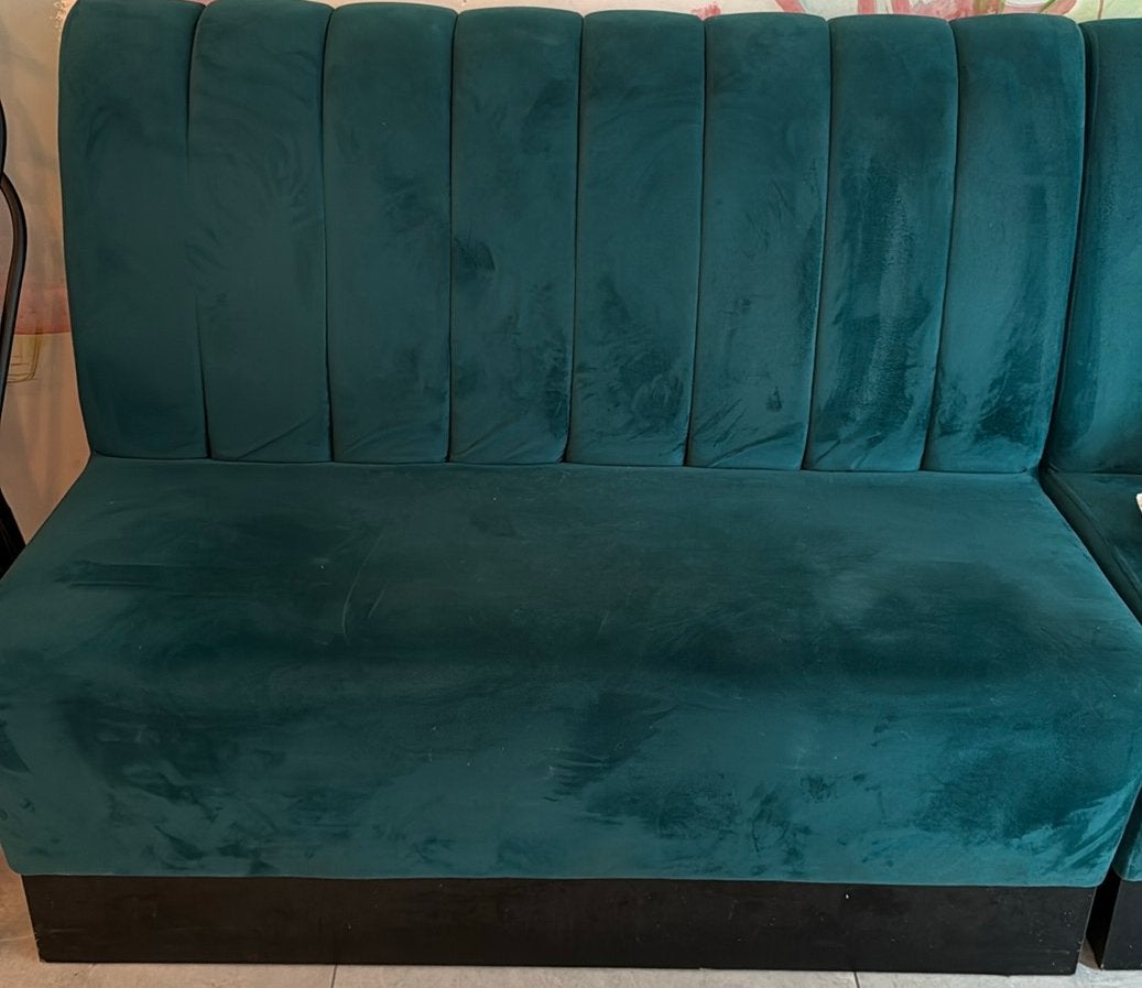 Fauteuil en bon état á vendre, Maison & Meubles, Autres dimensions, 140 cm, Comme neuf, Vert