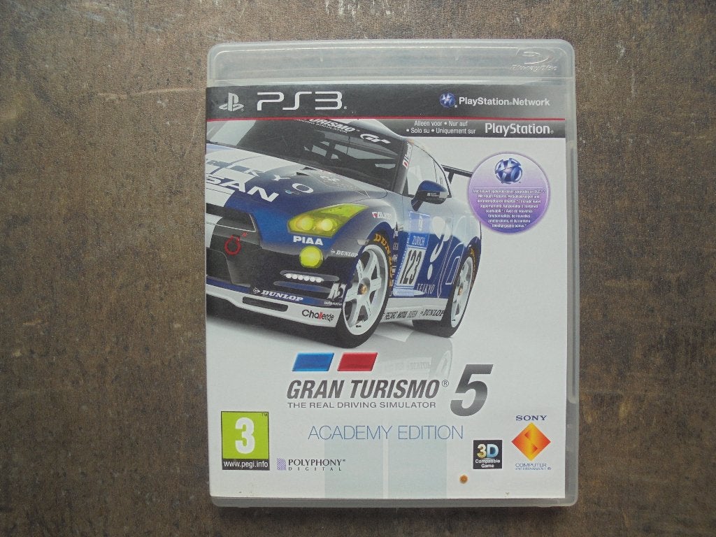 Gran Turismo 5 Academy Edition voor PS3 (zie foto's), Consoles de jeu & Jeux vidéo, Jeux | Sony PlayStation 3, Enlèvement ou Envoi