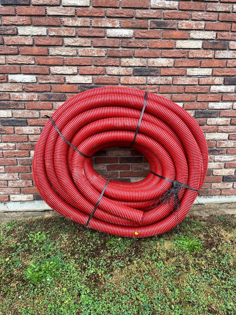 Geribbelde buis 75mm wachtbuis, Ophalen, Nieuw, PVC