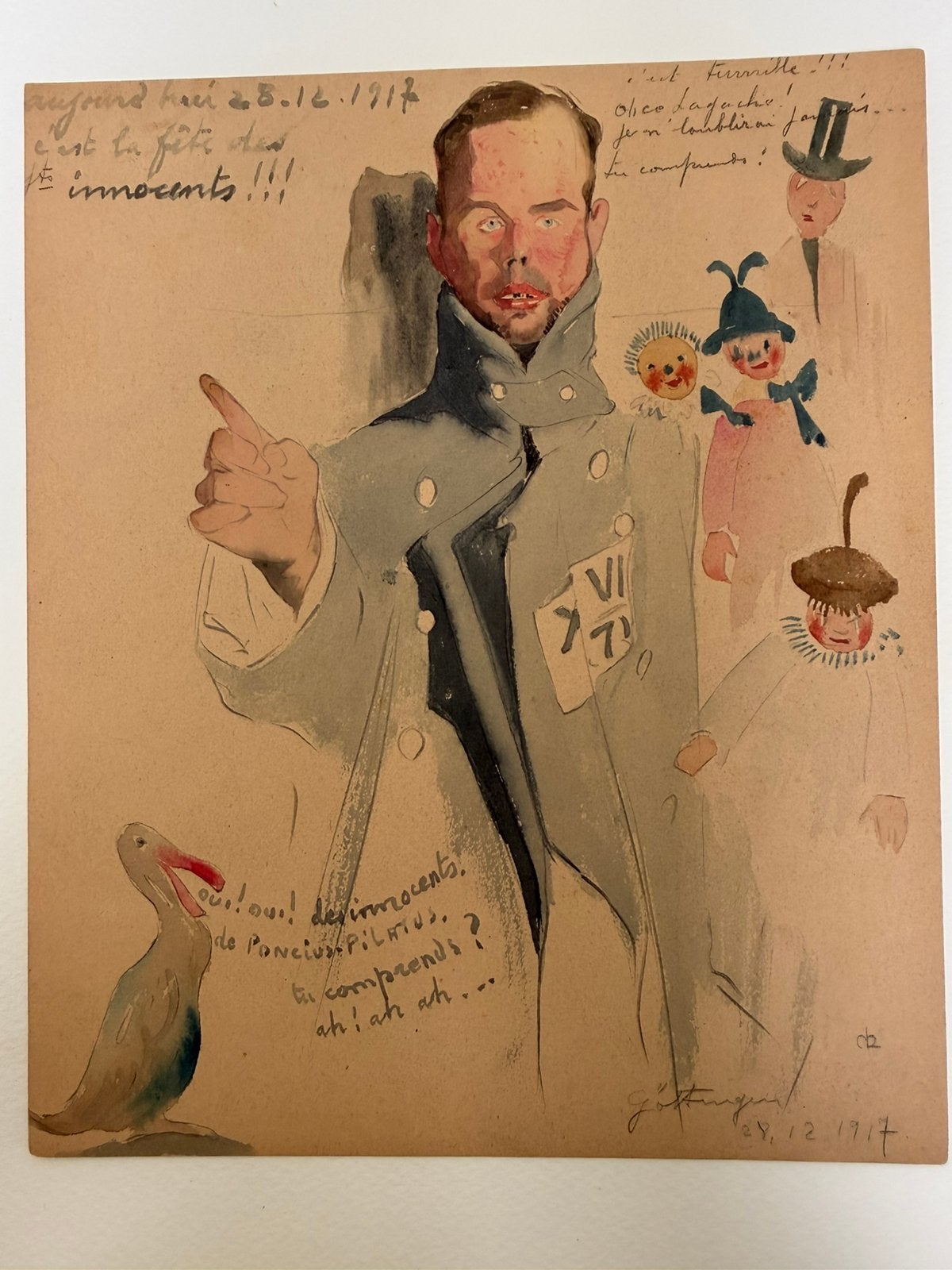 Maurice Langaskens verzamelitem., Antiquités & Art, Signé, Enlèvement ou Envoi