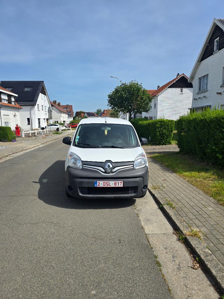 Renault Kangoo maxi 1.5 dci, Auto's, Bestelwagens en Lichte vracht, Voorwielaandrijving, Renault, Wit, Grijs