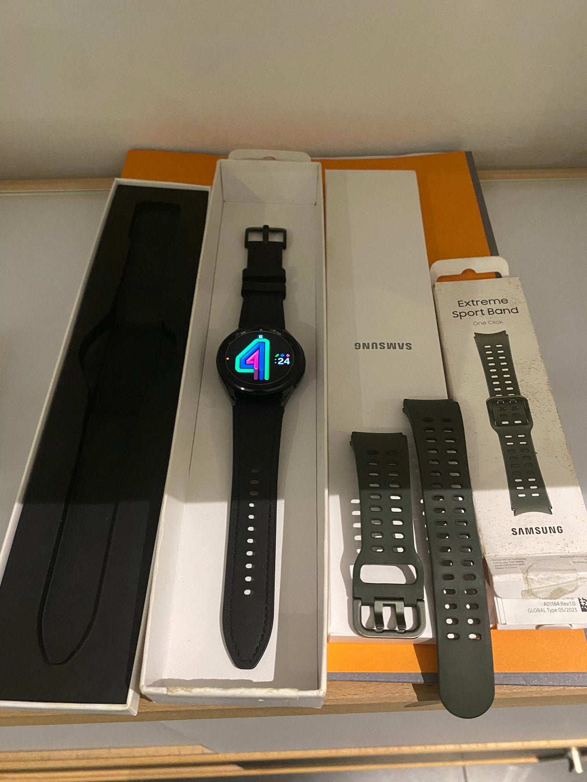 Samsung Galaxy Watch6 Classic 47 mm LTE, Comme neuf, Enlèvement, GPS, Android
