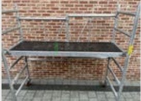Rolstelling te huur, Doe-het-zelf en Bouw, Steigers, Ophalen