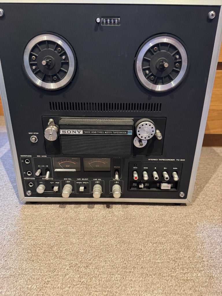 Sony TC-640 Reel-to-Reel Bandrecorder, Ophalen, Bandrecorder