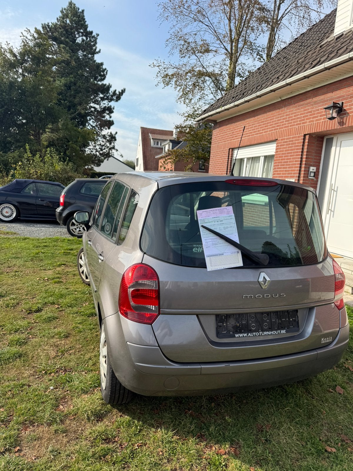 RENAULT MODUS (PAPIER ROSE) 99xxxKM!/AIRCO/2AN DE CT/essence, Enlèvement ou Envoi, Renault