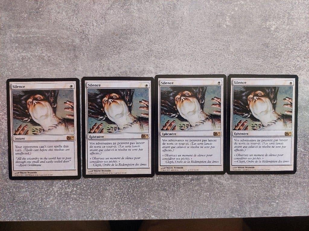Magic the gathering silence, Hobby & Loisirs créatifs, Enlèvement, Comme neuf, Plusieurs cartes