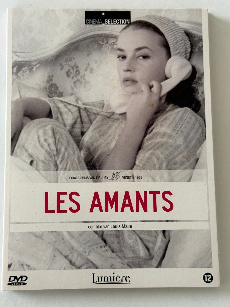 Louis Malle - Les Amants (DVD)  met Jeanne Moreau, Gebruikt, Drama, Nederlands, Frankrijk