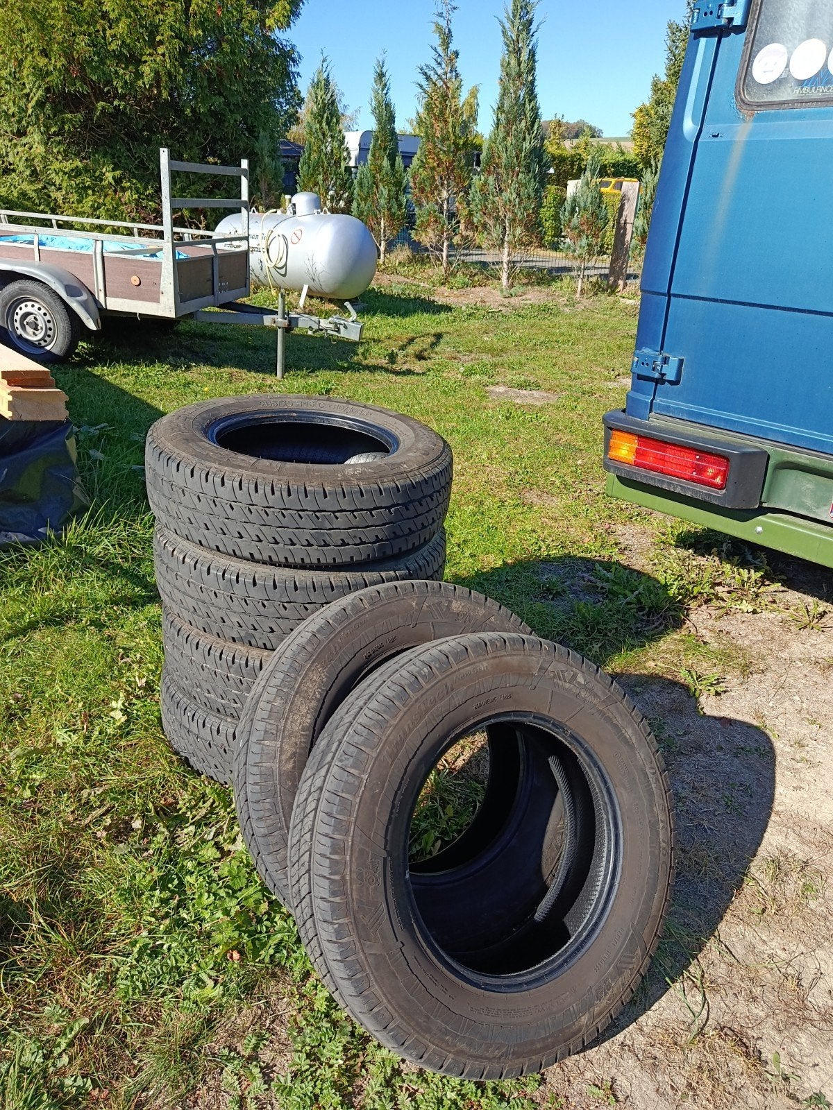 Mercedes 508/608/609/711, Enlèvement
