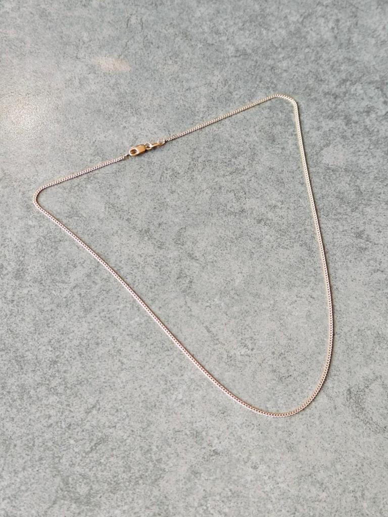 Gouden halsketting 18 karaat, Handtassen en Accessoires, Kettingen, Ophalen of Verzenden