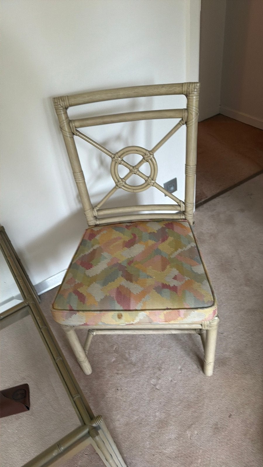 Vintage stoelen, Ophalen, Gebruikt, Stof, Vintage in
