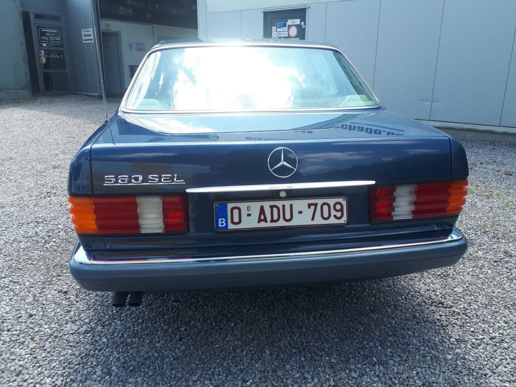 OLDTIMER MERCEDES 560 SEL V8 AUTOMAAT, foto 6