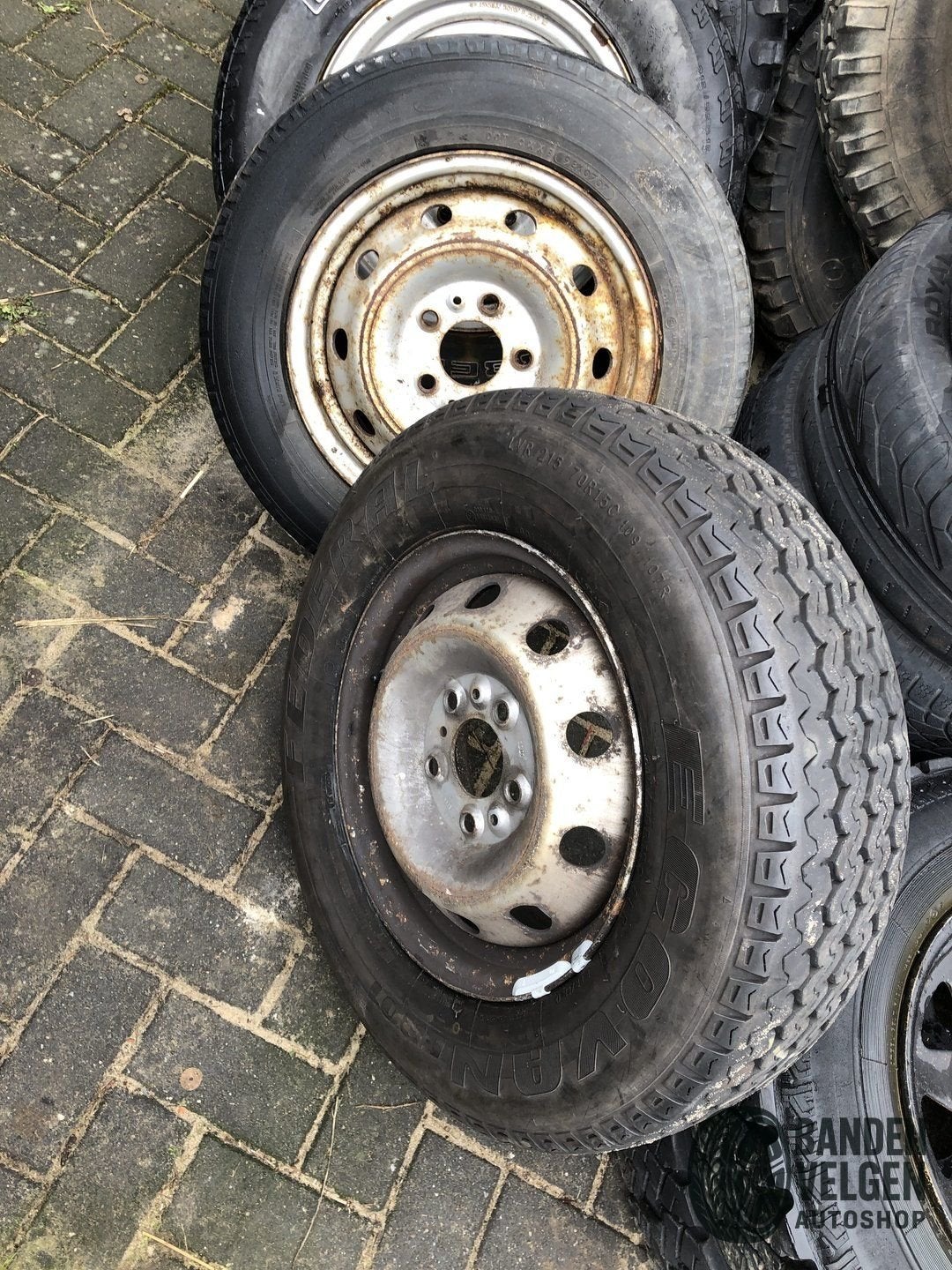 Reservewiel 205-65-16 C VW Transporter 195-70-15 C Sprinter, Gebruikt, 15 inch, -, -